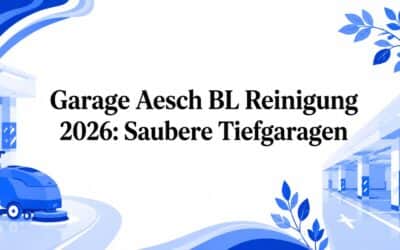 Garage Aesch BL Reinigung 2026: Tiefgaragen sauber halten