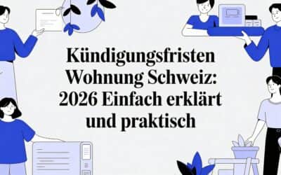 Kündigungsfristen Wohnung Schweiz: 2026 einfach erklärt und praktisch