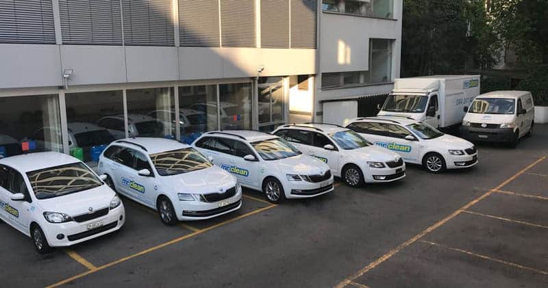 Reinigungsfirma Unterhaltsreinigung Fahrzeuge