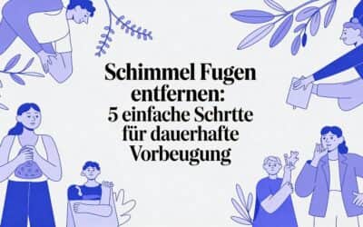 Schimmel Fugen entfernen: 5 einfache Schritte für dauerhafte Vorbeugung