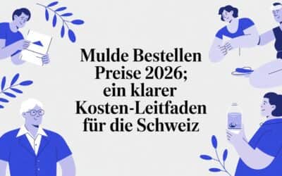 Mulde bestellen Preise 2026: Ein klarer Kosten-Leitfaden für die Schweiz