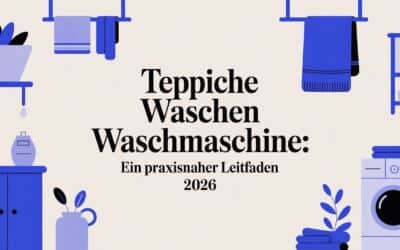 Teppiche waschen waschmaschine: Ein praxisnaher Leitfaden 2026