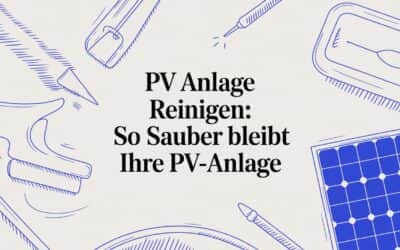 PV Anlage Reinigen: So sauber bleibt Ihre PV-Anlage