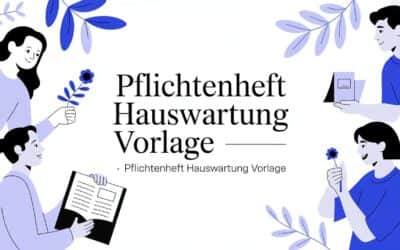 Pflichtenheft Hauswartung Vorlage – So erstellen Sie eine professionelle Arbeitsgrundlage