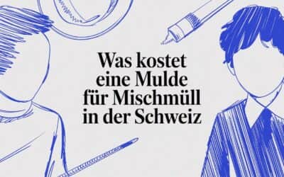 Was kostet eine Mulde für Mischabfall in der Schweiz